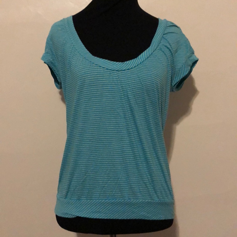 Express Striped Short Sleeve Tee